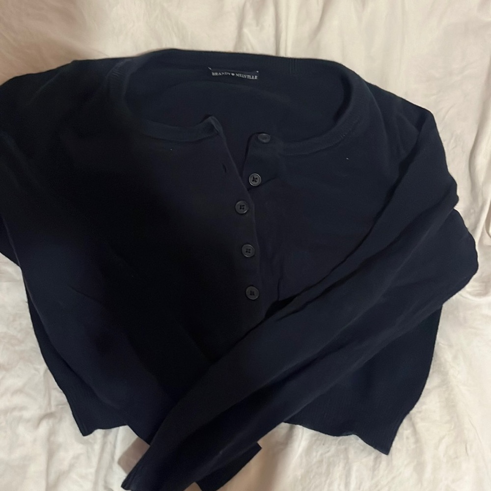 Navy blue brandy Melville sweater